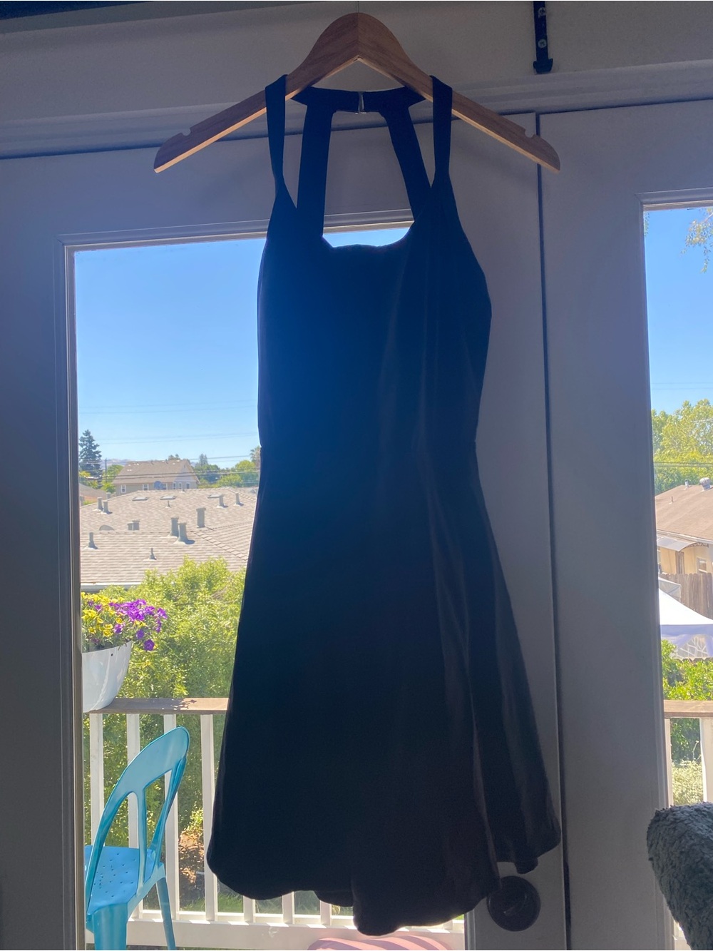 HALARA softlyzero backless twisted workout dress